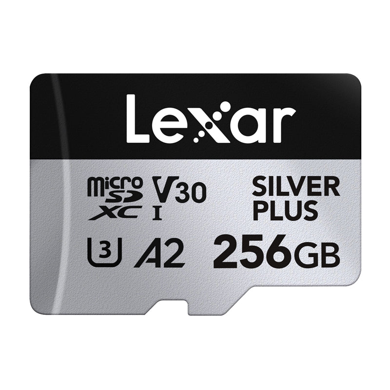 Karta pamięci Lexar High-Performance Silver Plus microSDXC 256GB + adapter