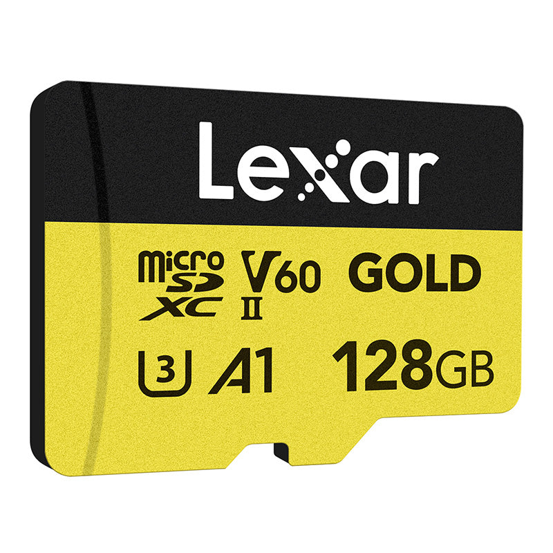 Memory card Lexar GOLD microSDXC 128GB