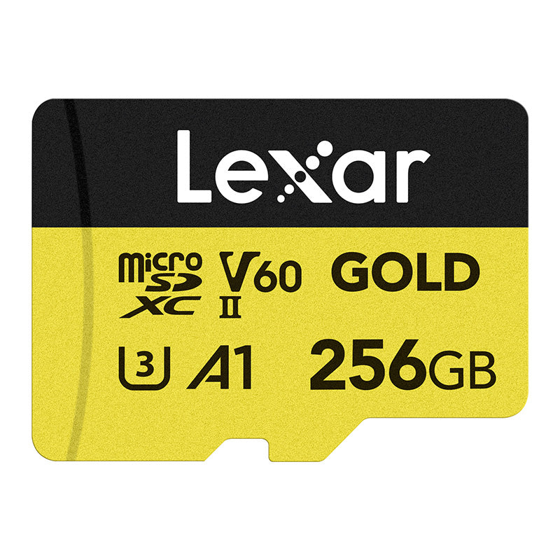 Memory card Lexar GOLD microSDXC 256GB