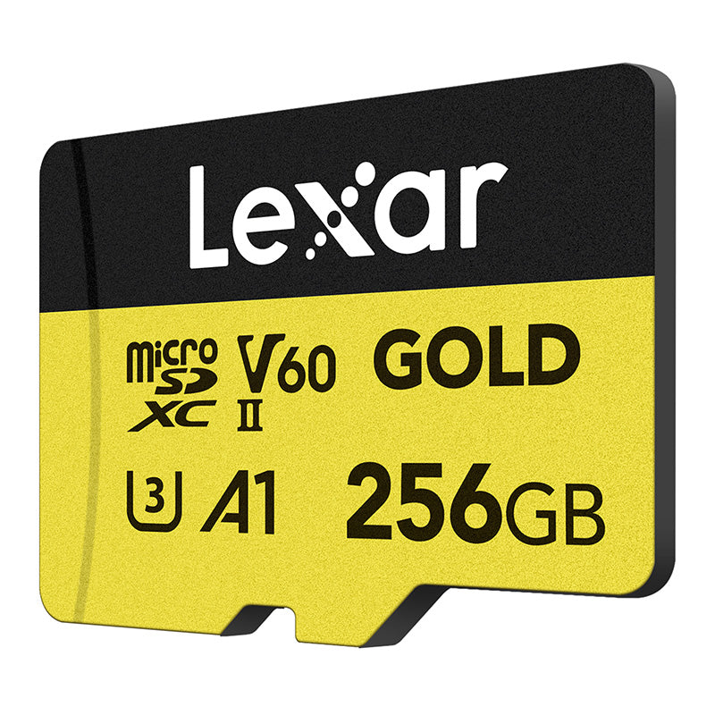 Memory card Lexar GOLD microSDXC 256GB