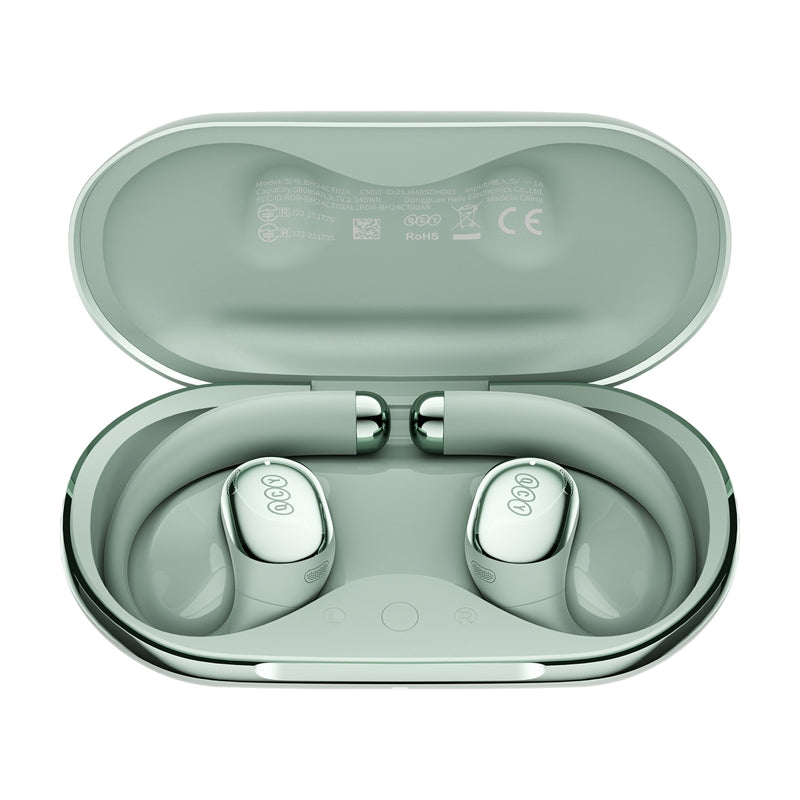 QCY Crossky R70 wireless earphones (green)