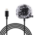 Jack Puluz tie microphone with clip PU426 1.5m 3.5mm Lightning