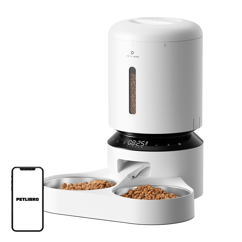 Petlibro Granary food dispenser with double bowl 5L (white)