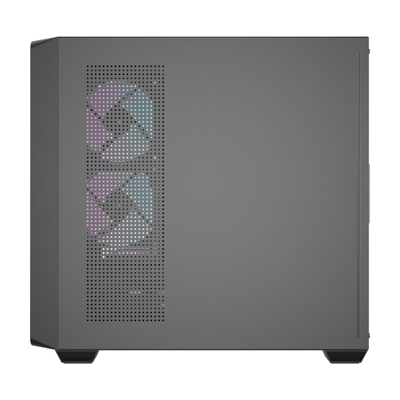 Darkflash DS900WD computer case (black) + 4 fans