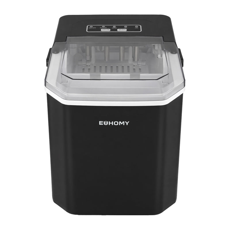 Euhomy IM011 Ice Maker, 1.2 L, 12 kg (Black)