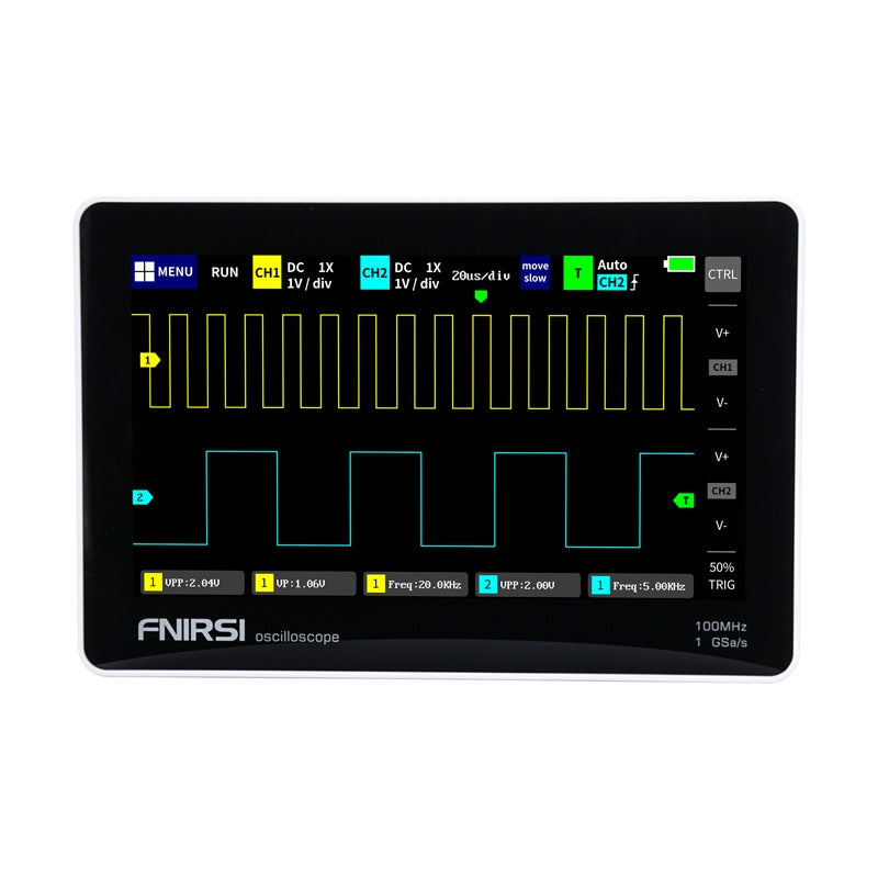 FNIRSI 1013D 7" portable tablet oscilloscope