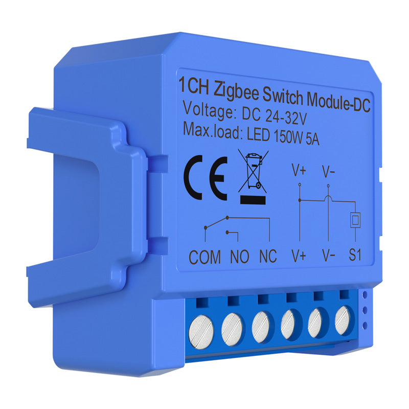 Avatto ZWSM16-DC32V-1 1-channel ZigBee switch module with a potential-free contact