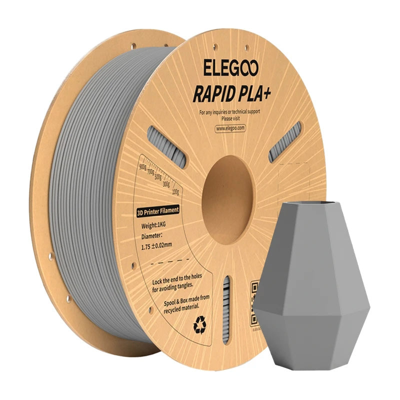 ELEGOO Rapid PLA+ Filament (Gray)