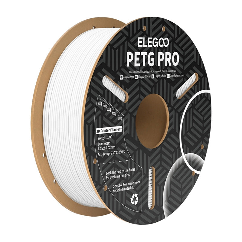 ELEGOO PETG Pro Filament (White)