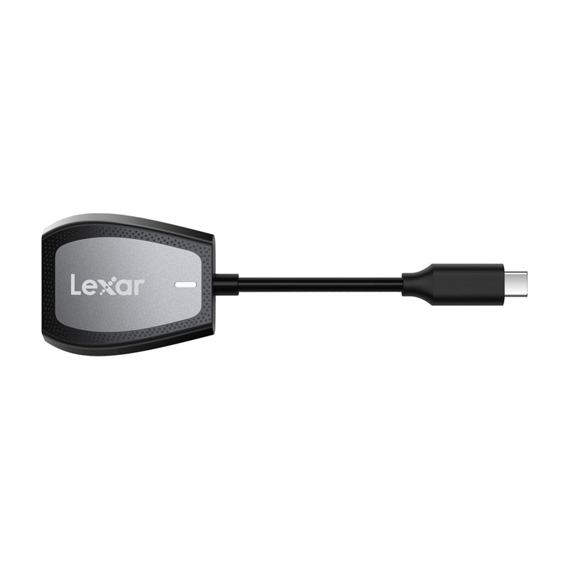 Lexar Dual-Slot SD/microSD Memory Card Reader, USB-C