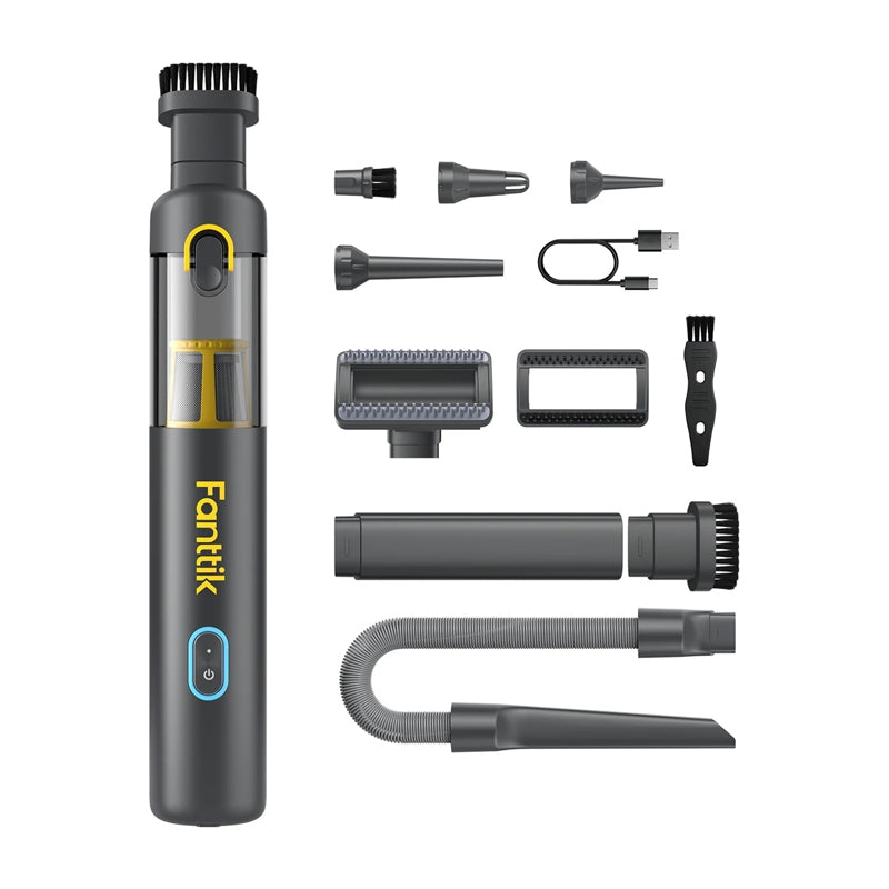 V8 Apex cordless portable car vacuum cleaner (gray)