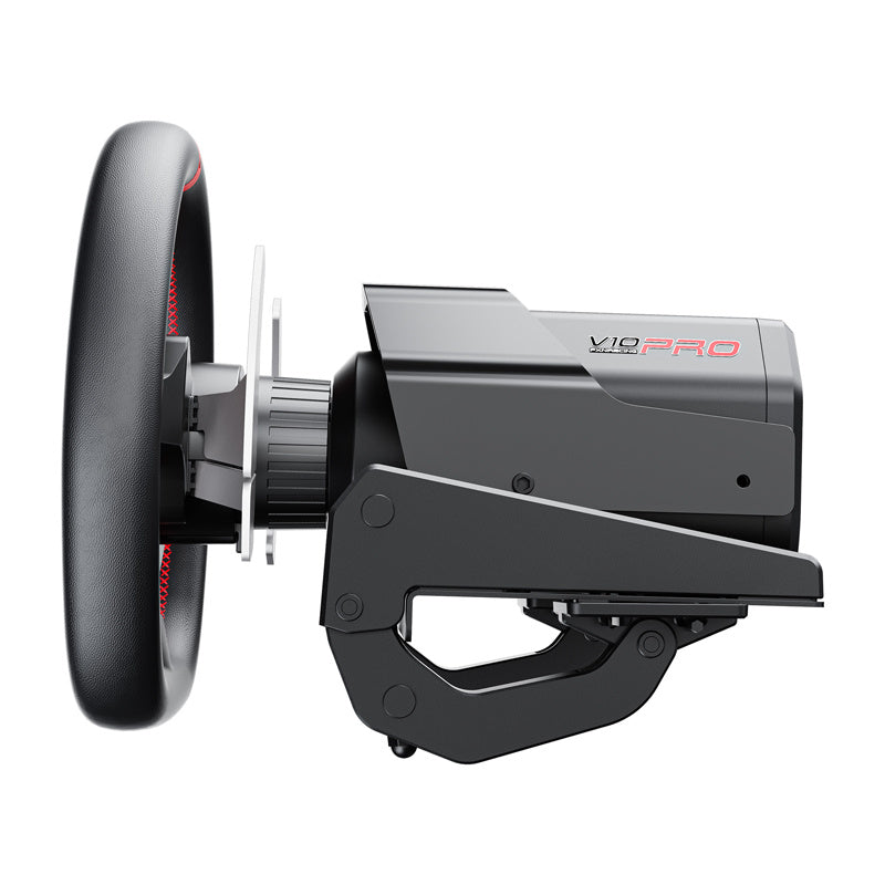 PXN-V10 Pro gaming set - steering wheel + pedals + mounting clamps (PC / PS4 / Xbox One / Xbox Series X|S)