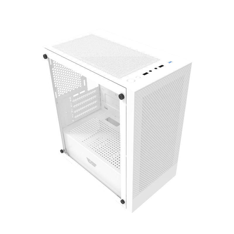 Darkflash M305 computer case without fans (White)