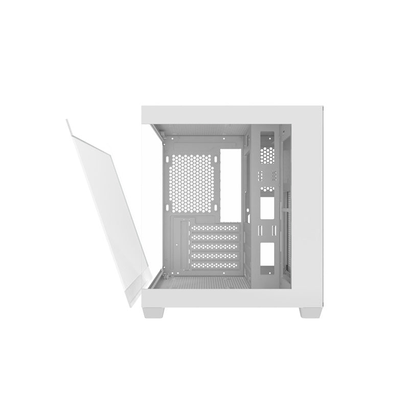 Darkflash C275P computer case without fans (White)