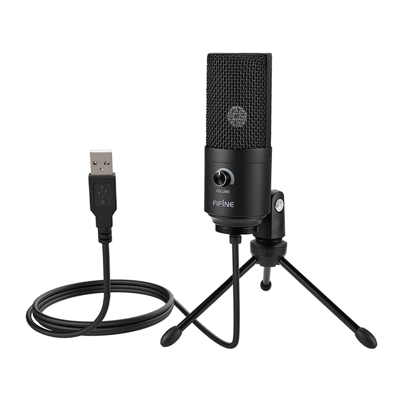 Fifine K669B condenser microphone (black)