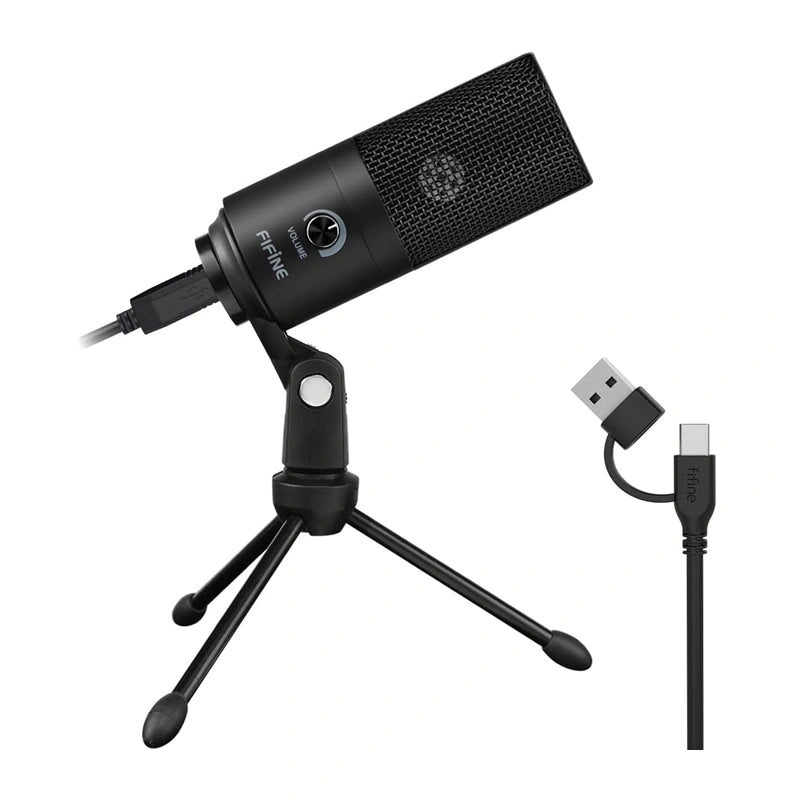 Fifine K669B condenser microphone (black)