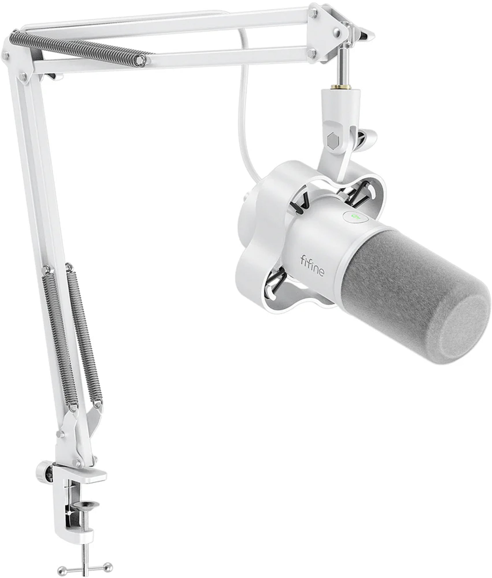 Fifine K688W dynamic microphone (white)