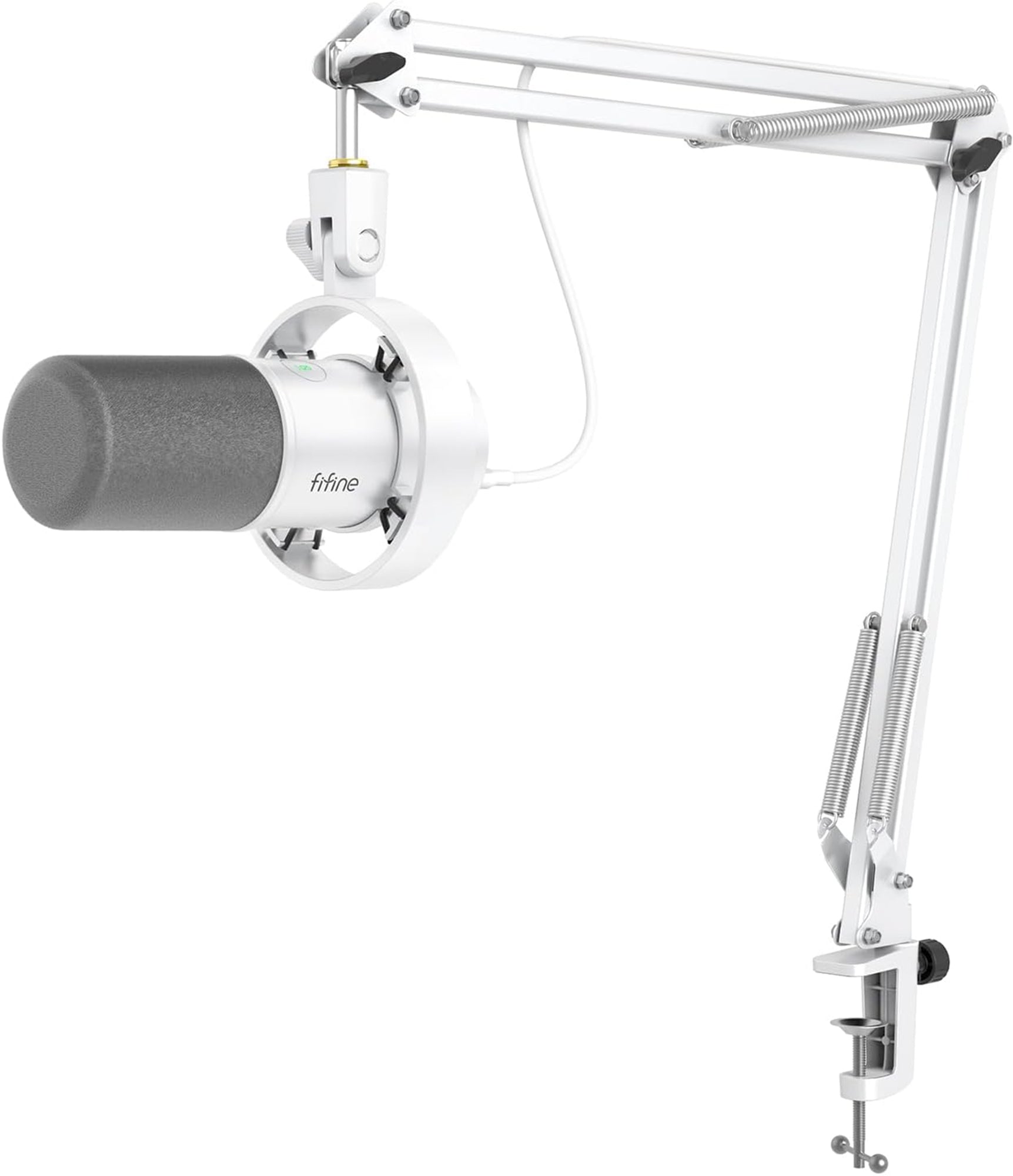 Fifine K688W dynamic microphone (white)