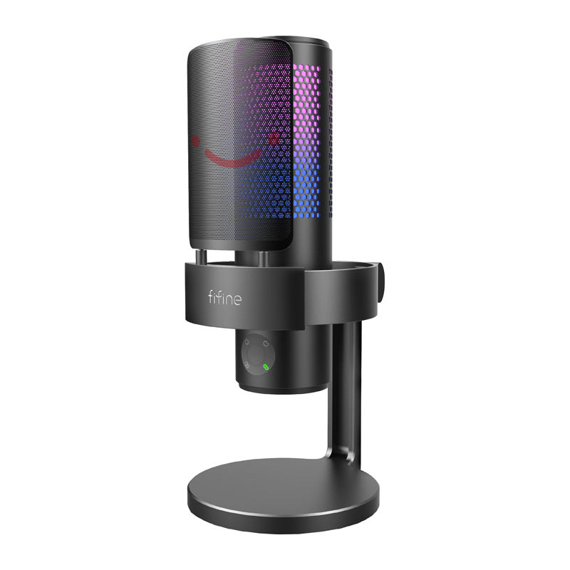 Fifine A9 studio microphone with stand (black)