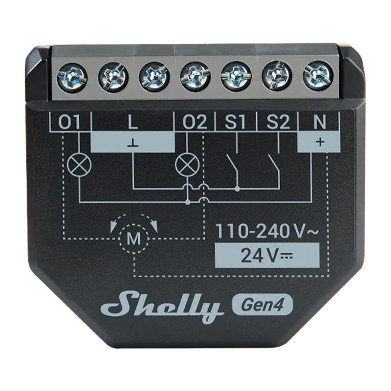 Sterownik Shelly 2PM Gen4 Zigbee/Matter