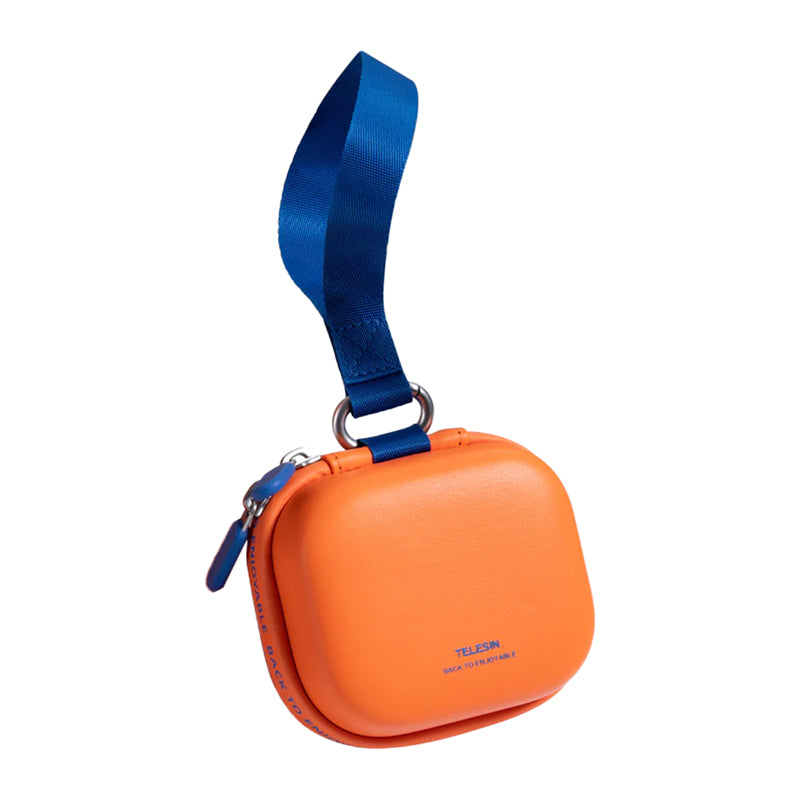 Telesin DisAdv EVA Universal Mini Transport Bag for Sports Cameras (Orange)