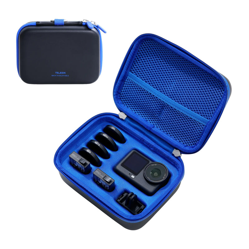 Telesin DisAdv EVA Carrying Bag for DJI Osmo Action 6 (Black)