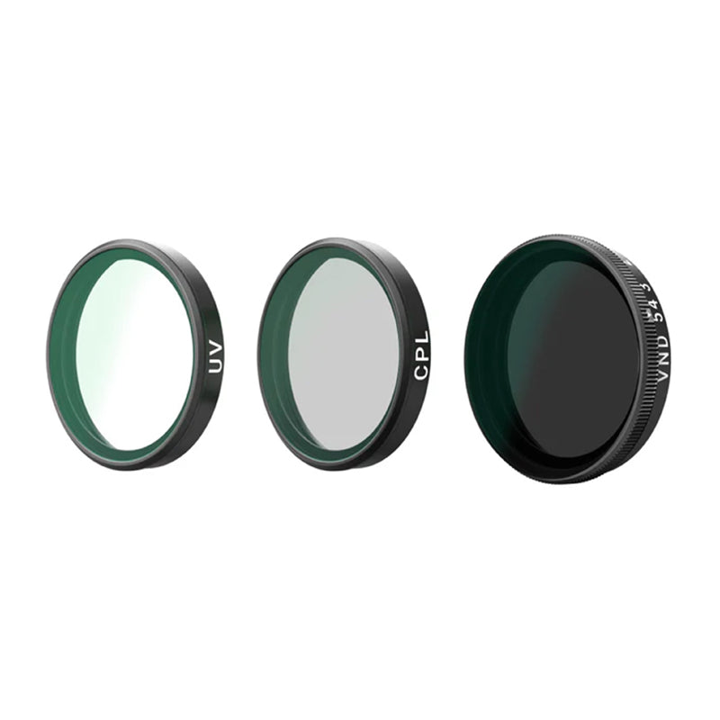 Telesin CPL/VND8/UV filter set for DJI Osmo Action 6 (3 pcs.).
