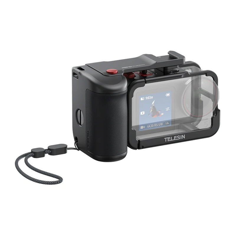Telesin protective case with handle for DJI Osmo Action 3/4/5