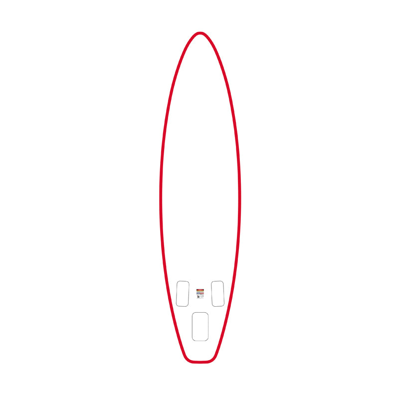 FunWater SUP paddleboard SUPFW69C 3,35m (red-white)