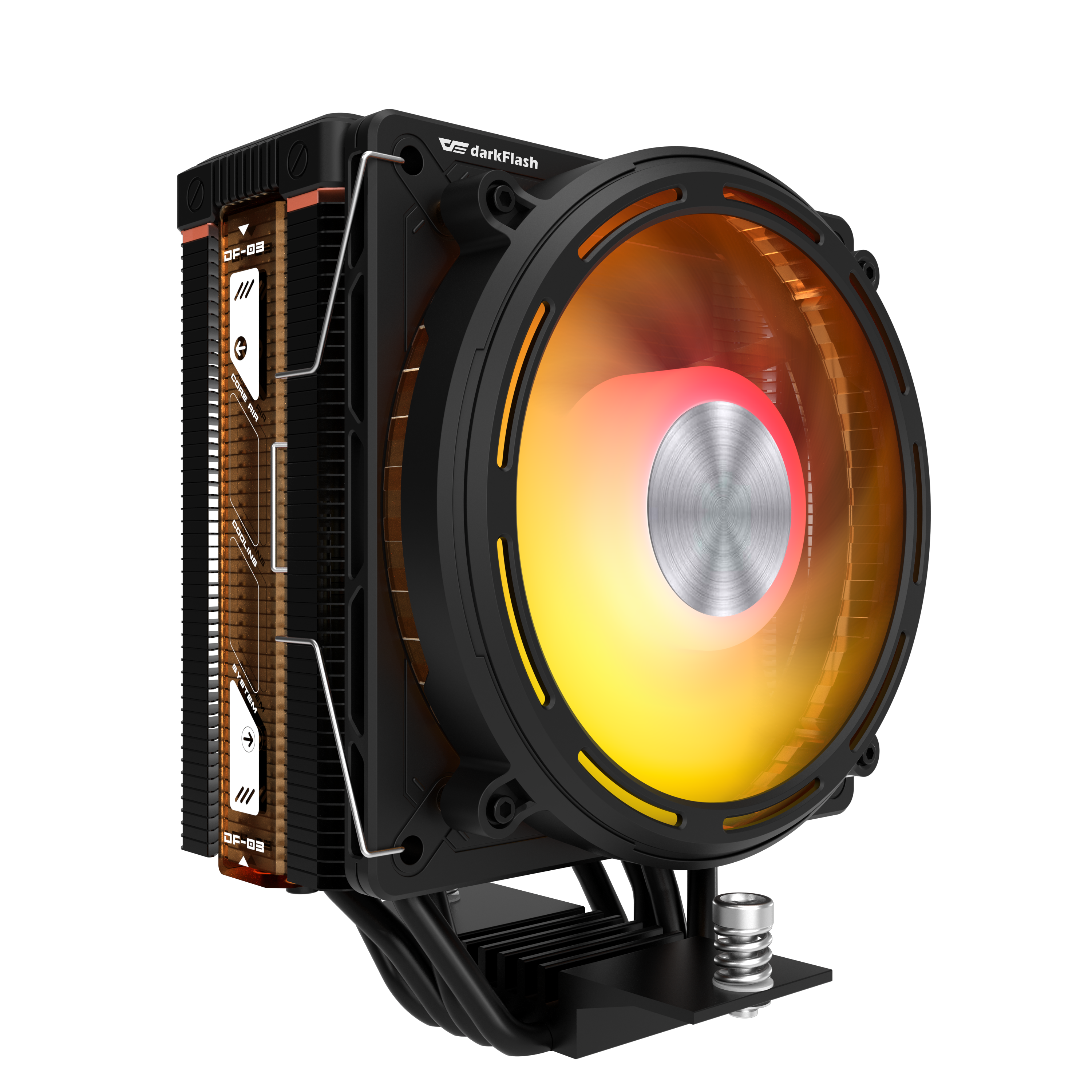 Active cooling for the processor Darkflash E400 (black)