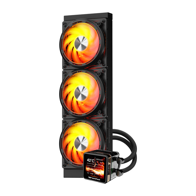 Water cooling for the processor DE360 (black)