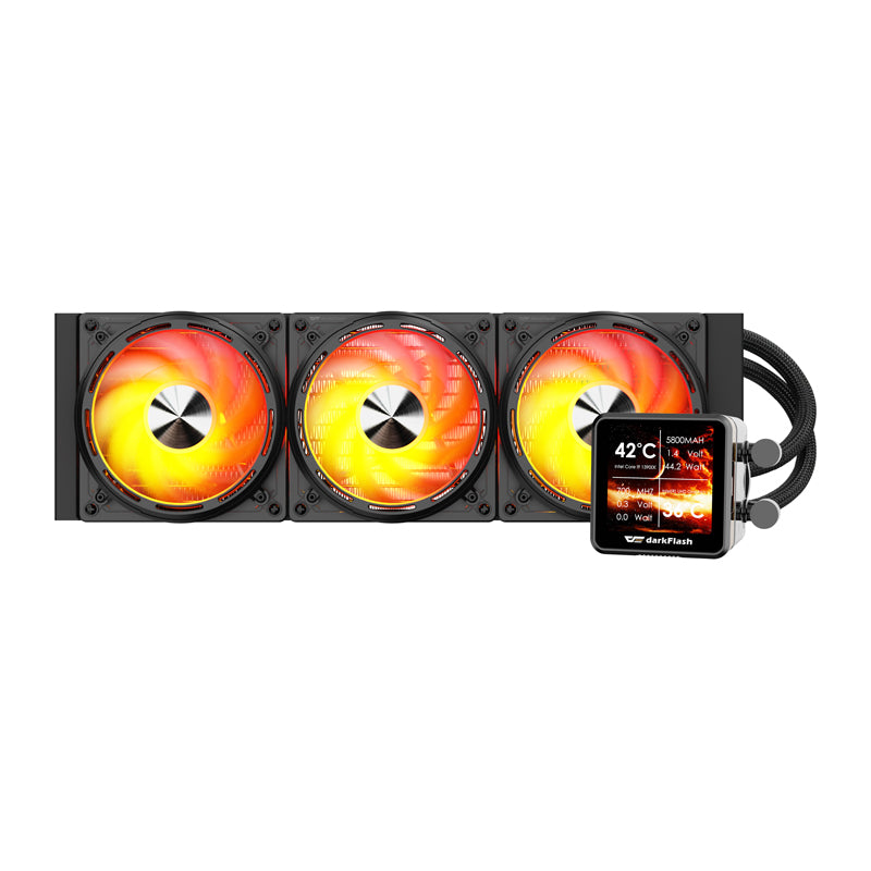 Water cooling for the processor DE360 (black)