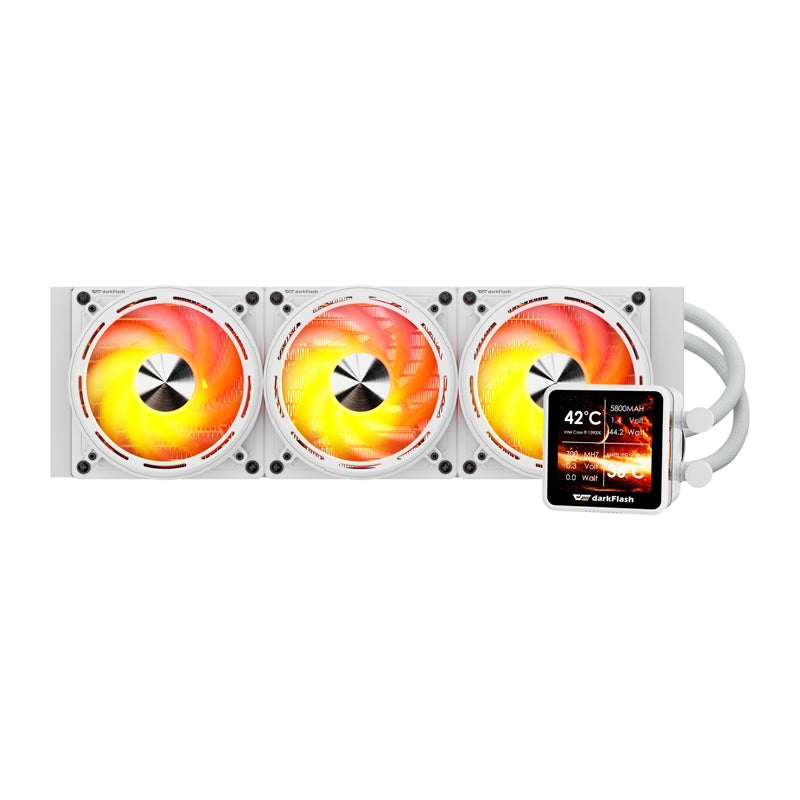 Water cooling for the processor DE360 (white)