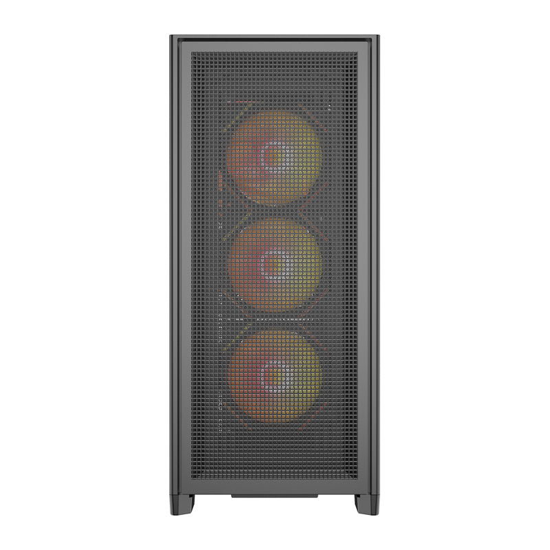 DarkFlash AIRNOVA computer case (black) + 3 fans