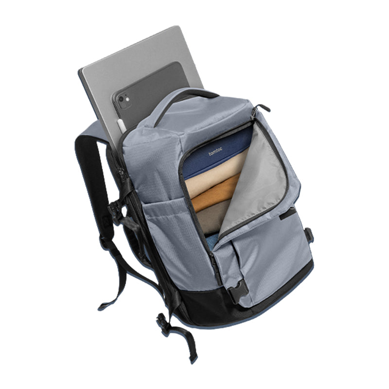 TOMTOC Navigator-T66 Liteway Travel Backpack 28L (Light Gray)