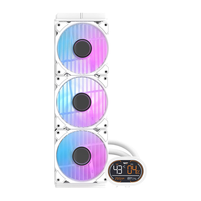 Water cooling for the Darkflash DH360D processor (white)