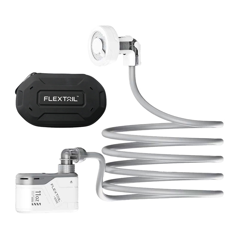 Flextail Max Shower Portable Shower with Case (White)