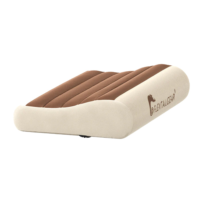 Flextail Zero Pillow inflatable pillow (brown)