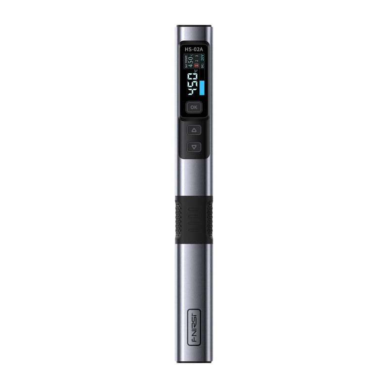 100 W smart soldering iron with FNIRSI HS-02A MAX tool kit