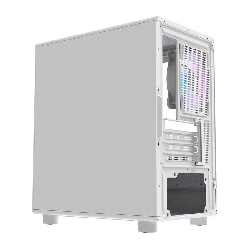 Darkflash DB330M Computer Case + 3 Fans (White)