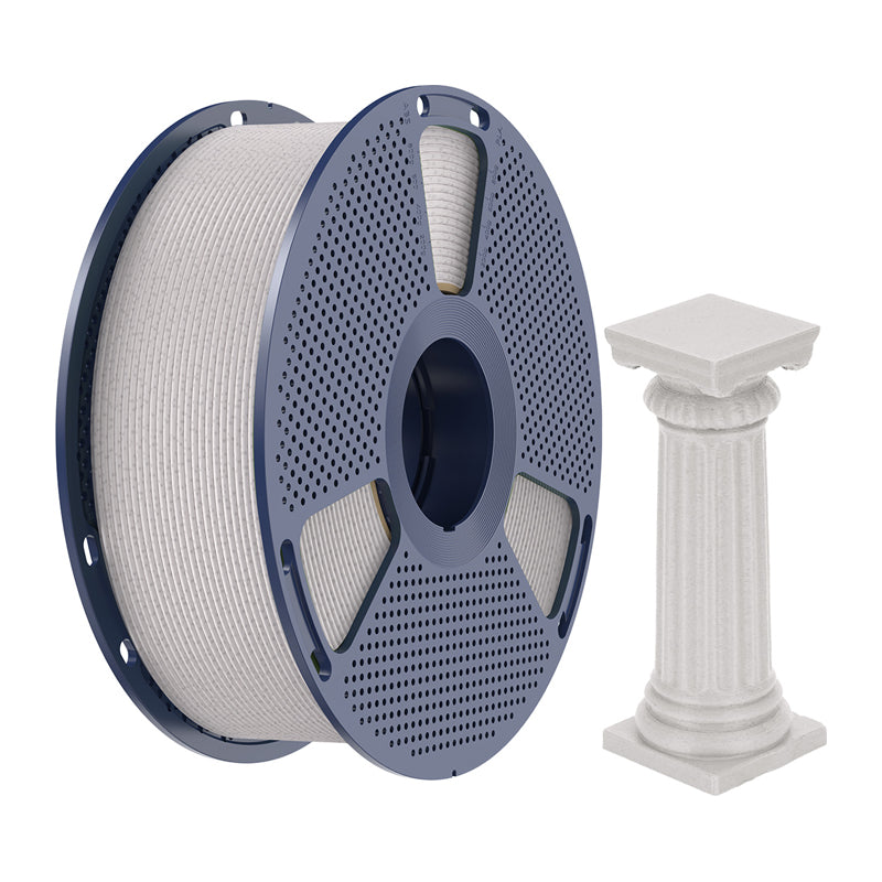 Sunlu PLA High-Speed Marble Filament (light gray)