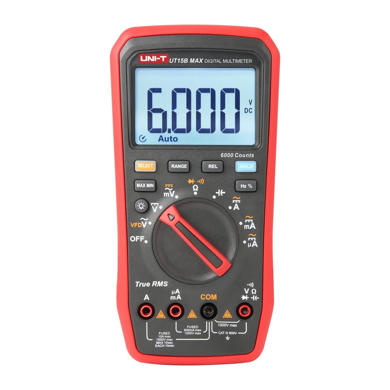 Uni-T True RMS UT15B MAX Digital Multimeter