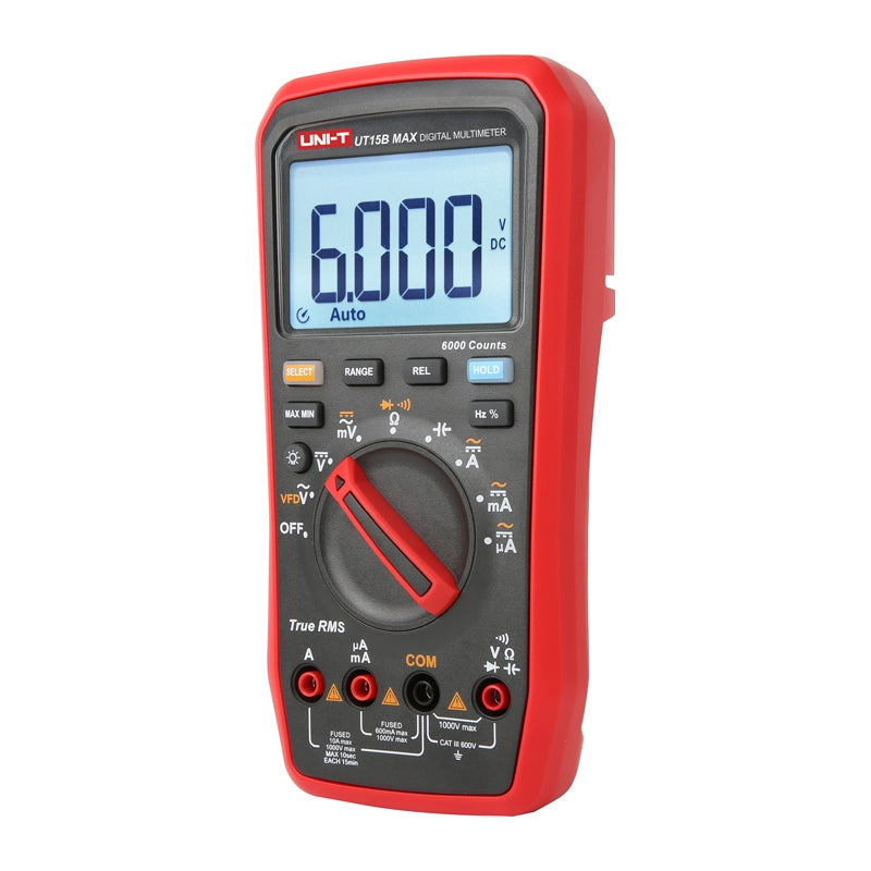 Uni-T True RMS UT15B MAX Digital Multimeter