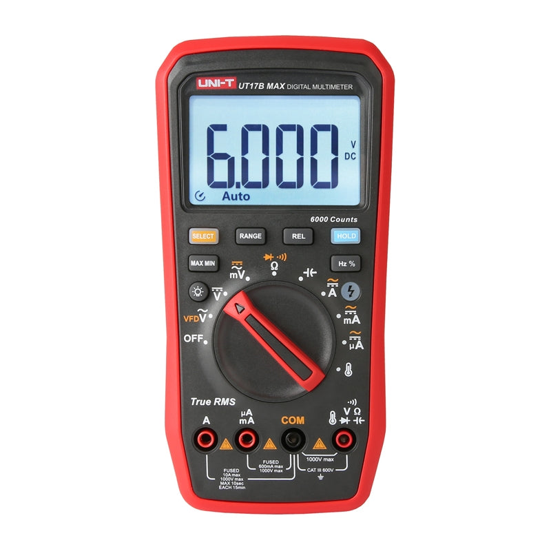 Uni-T True RMS UT17B MAX Digital Multimeter