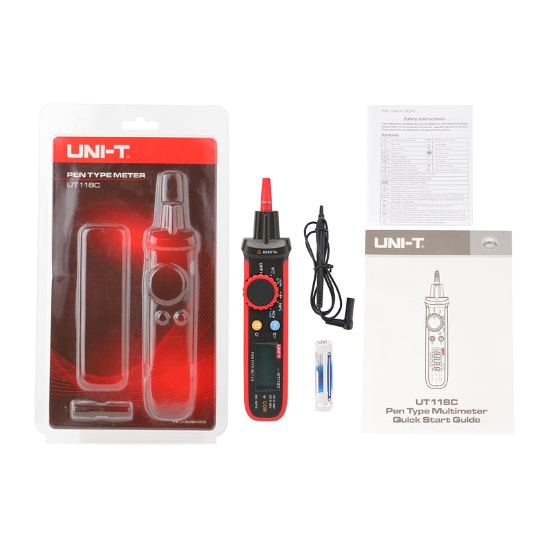 Uni-T UT118C Pen-Style Digital Multimeter