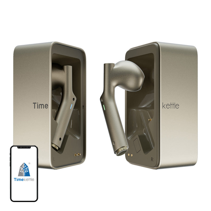 TIMEKETTLE W4 Translation Earbuds (Gold)