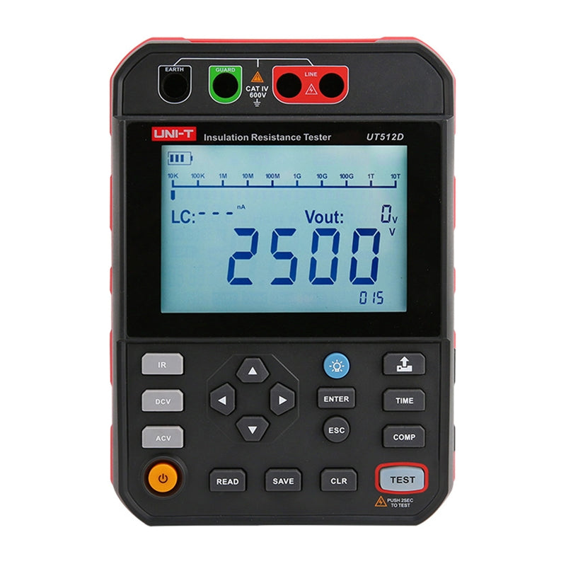 Uni-T UT512D High-Voltage Insulation Resistance Tester
