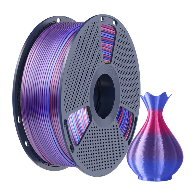 Sunlu PLA+ Silk Filament (Rainbow 02)