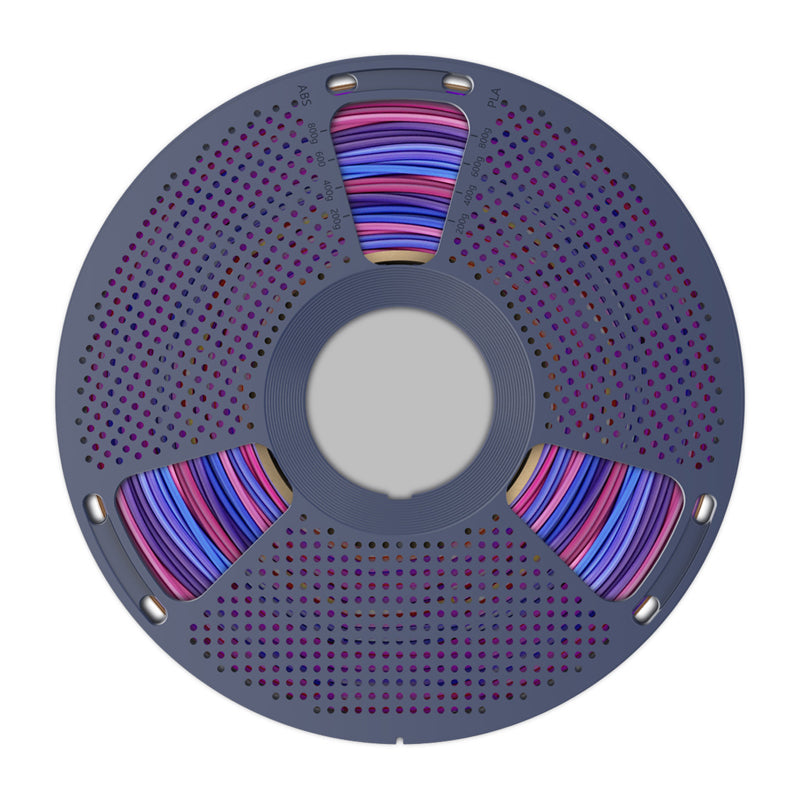 Sunlu PLA+ Silk Filament (Rainbow 02)