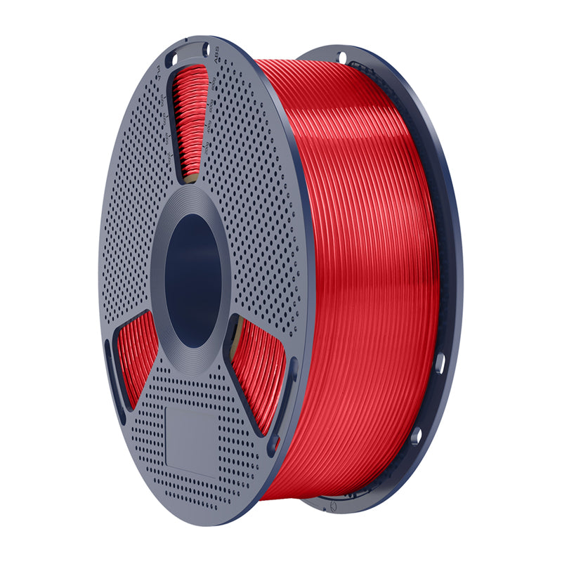 Sunlu PLA+ Filament (Transparent Red)